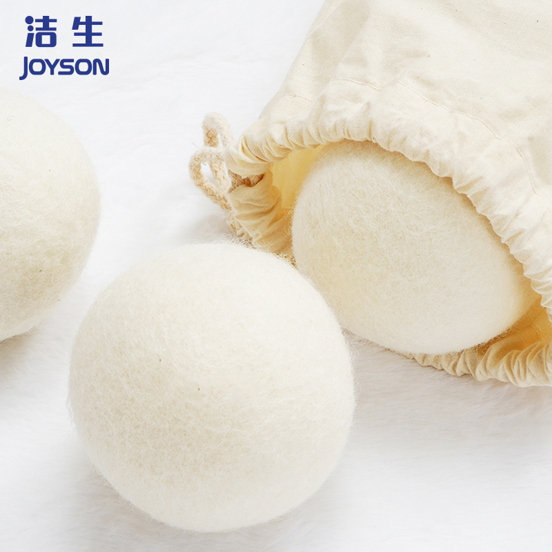 羊毛球烘干机使用毛毡球防缠绕蓬松衣物吸湿去异味羊毛干衣球