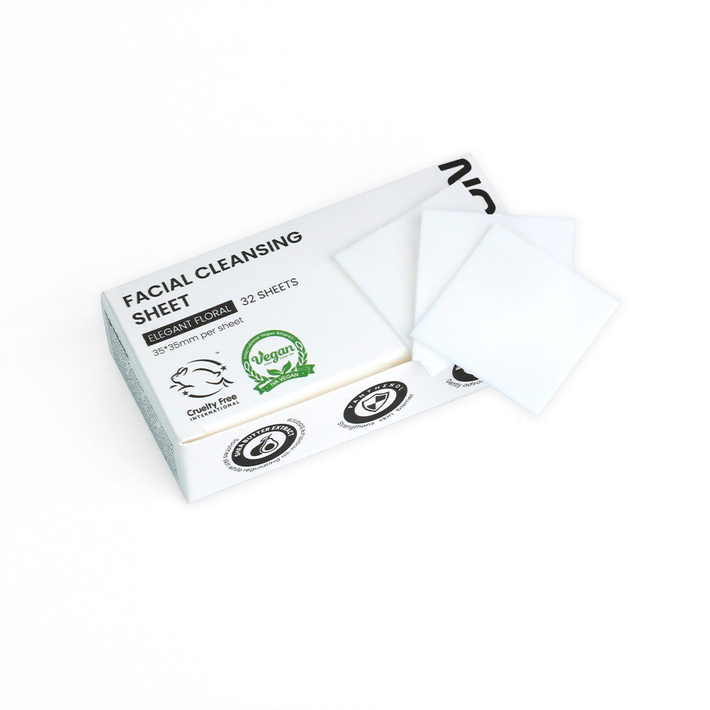 洗面洁面片深层清洁温和呵护修复屏障便携次抛洁面片洁面泡泡纸