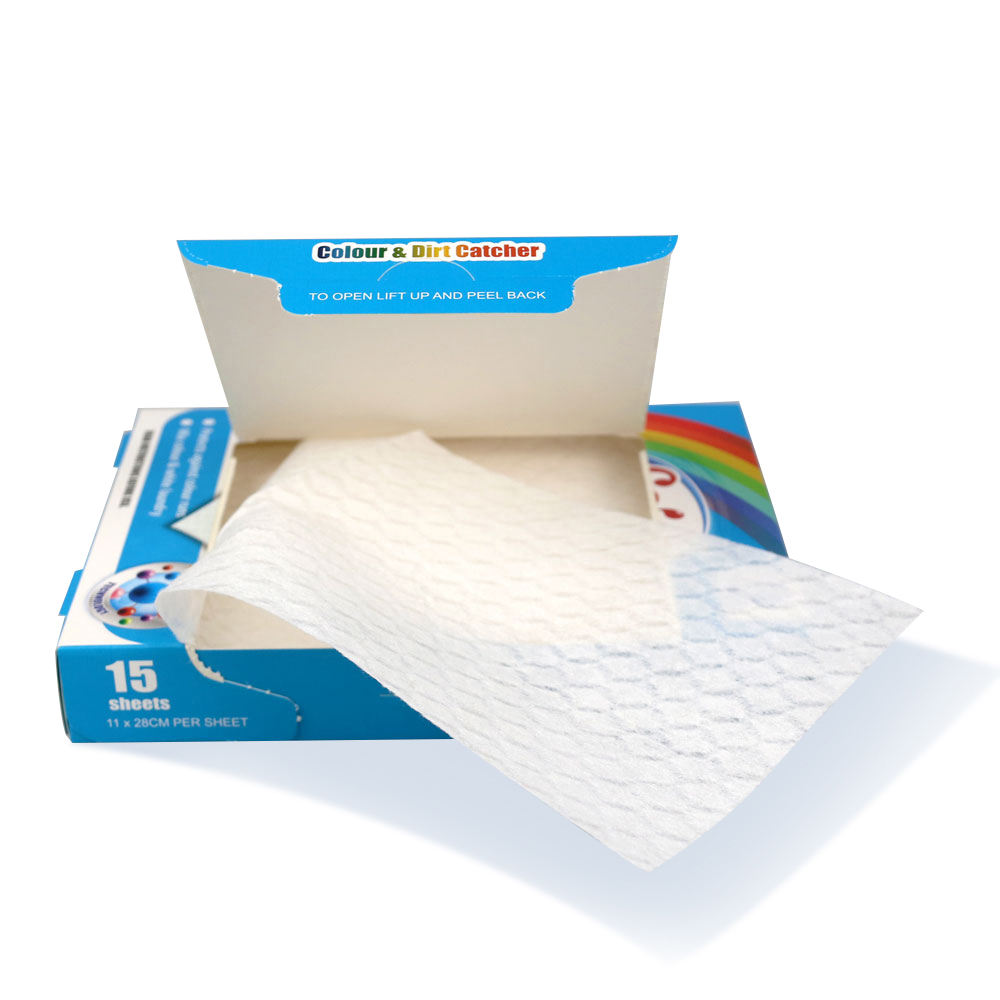 吸色片定制发明厂家色母片防串染抑菌洗衣吸色布吸附染料吸色片