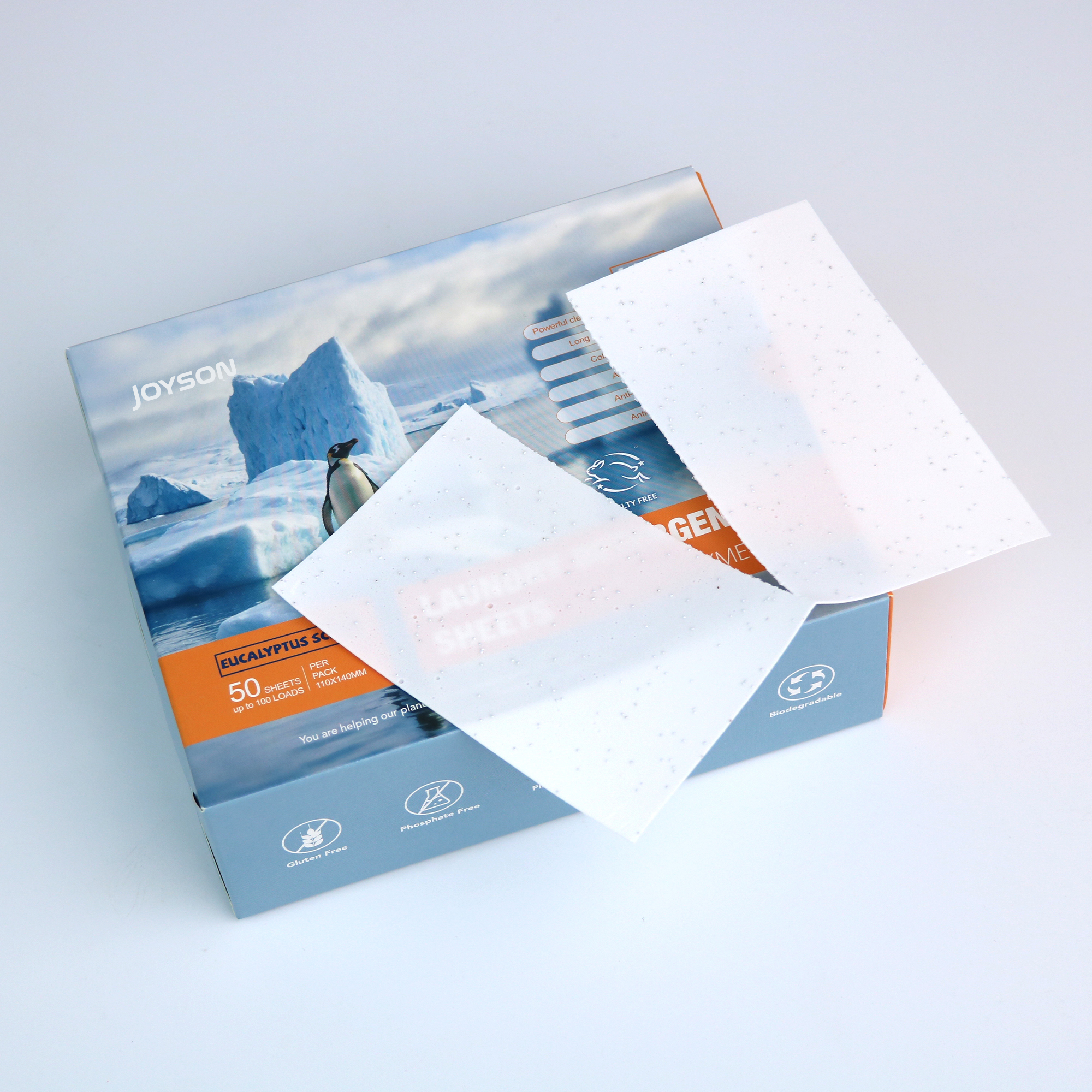  新款定制海洋洗衣片环保款15倍深层清洁洗衣片马鞭草香尤加利可降解