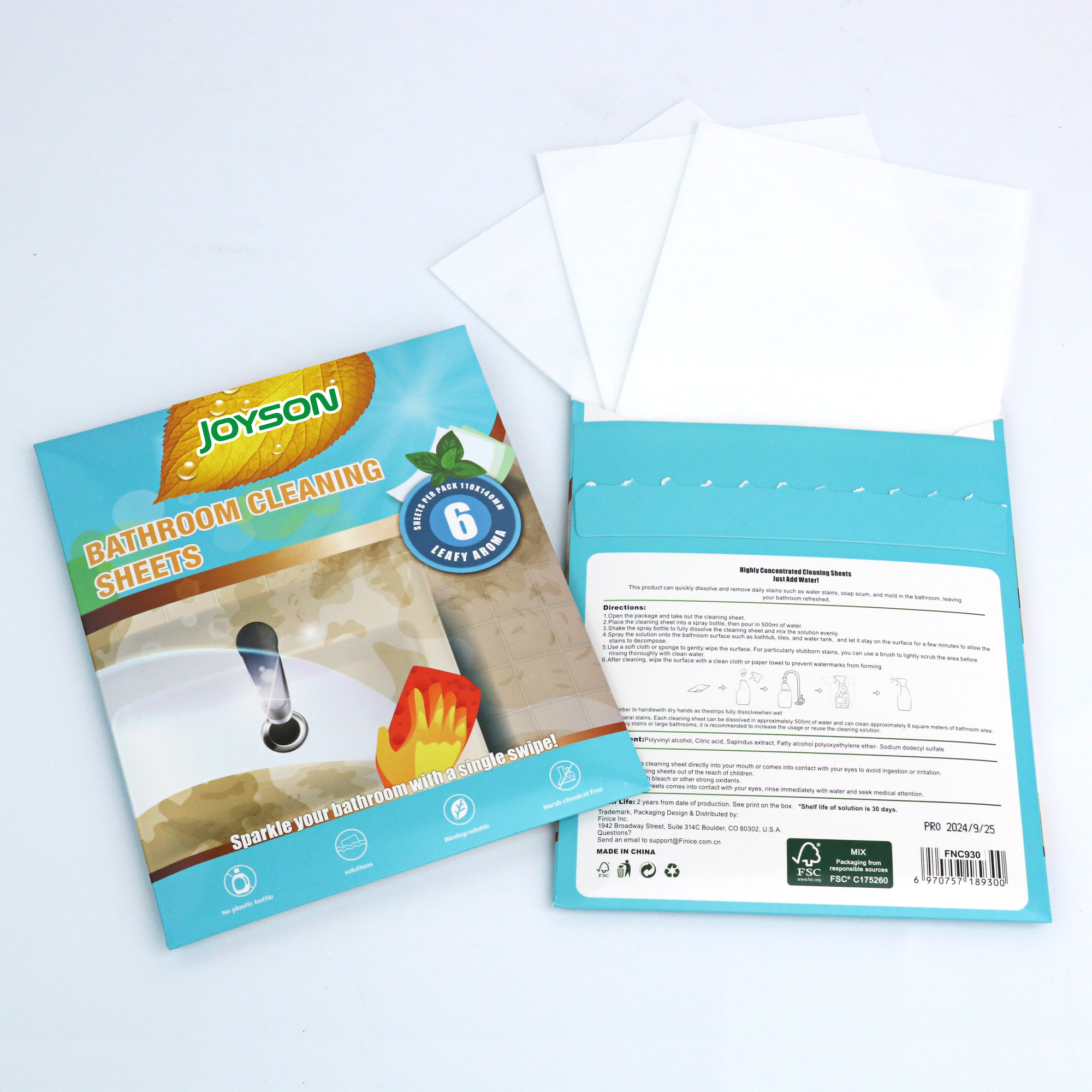 卫生间清洁片整箱定制浴室清洁剂礼盒装清洁力除污渍防霉清洁片