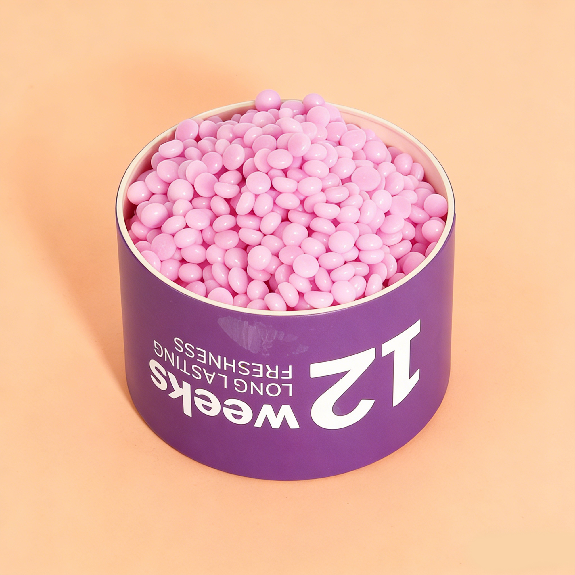 定制留香珠衣物柔顺长效留香抑菌抑螨275g纸筒花香型护衣留香珠