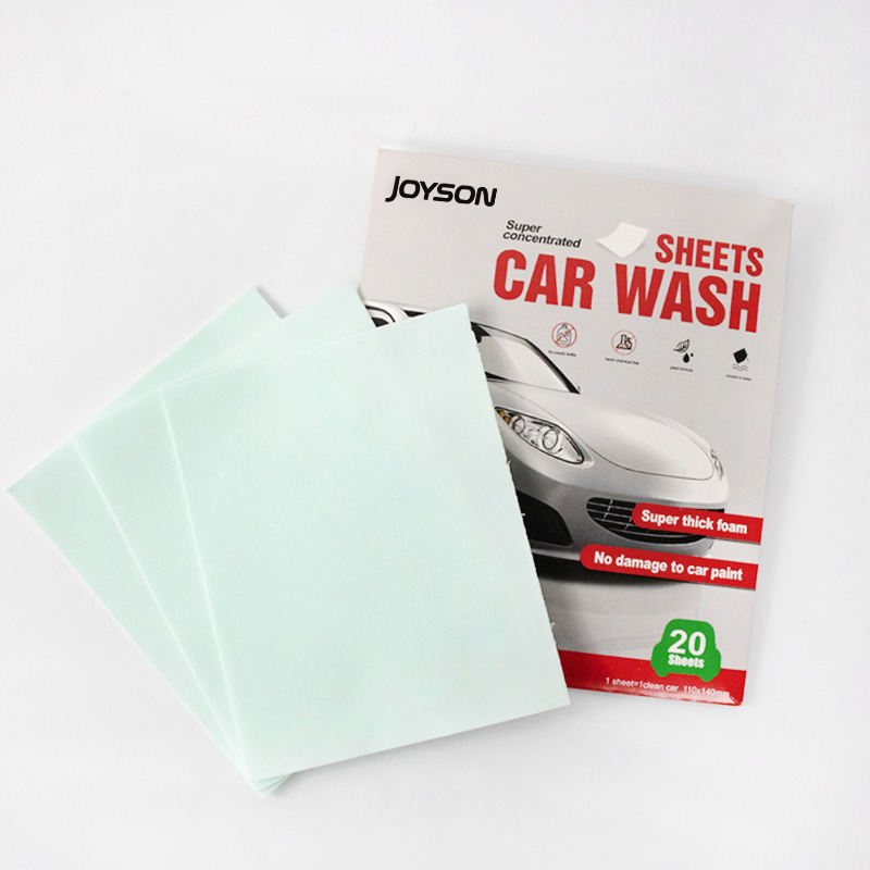厂家浓缩洗车片泡沫清洗剂强力去污上光亮去油污汽车清洁片